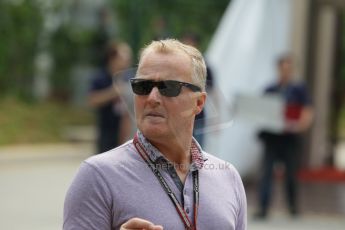 World © Octane Photographic Ltd. Thursday 18th September 2014, Singapore Grand Prix, Marina Bay. - Formula 1 Paddock. Johnny Herbert, Digital Ref: 1116CB1D6780