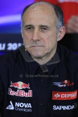 World © Octane Photographic Ltd. Friday 9thMay 2014. Franz Tost - Toro Rosso. Digital Ref :