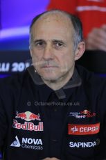 World © Octane Photographic Ltd. Friday 9thMay 2014. Franz Tost - Toro Rosso. Digital Ref :