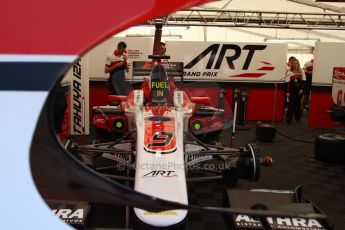 World © Octane Photographic Ltd. Friday 9th May 2014. GP2 Practice – Circuit de Catalunya, Barcelona, Spain. Takuya Izawa - ART Grand Prix. Digotal Ref : 0927cb7d8694