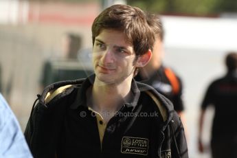 World © Octane Photographic Ltd. Friday 9th May 2014. GP3 Paddock – Circuit de Catalunya, Barcelona, Spain. Alex Fontana - ART Grand Prix. Digital Ref : 0927cb7d8737