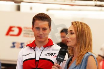 World © Octane Photographic Ltd. Friday 9th May 2014. GP2 Practice – Circuit de Catalunya, Barcelona, Spain. Stoffel Vandoorne - ART Grand Prix. Digital Ref :0927cb7d8753