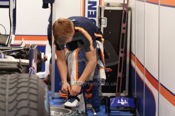 World © Octane Photographic Ltd. Friday 9th May 2014. GP2 Practice – Circuit de Catalunya, Barcelona, Spain. Johnny Cecotto - Trident. Digital Ref :0927cb7d8763