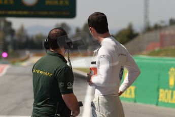 World © Octane Photographic Ltd. Friday 9th May 2014. GP2 Practice – Circuit de Catalunya, Barcelona, Spain. Alexander Rossi - EQ8 Caterham Racing. Digital Ref :0927cb7d8957