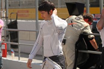 World © Octane Photographic Ltd. Friday 9th May 2014. GP2 Practice – Circuit de Catalunya, Barcelona, Spain. Adrian Quaife-Hobbs - Rapax. Digital Ref : 0927cb7d8984