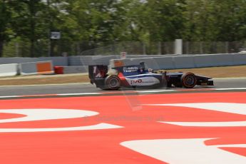 World © Octane Photographic Ltd. Friday 9th May 2014. GP2 Practice – Circuit de Catalunya, Barcelona, Spain. Mitch Evans - RT Russian Time. Digital Ref : 0927lb1d3210