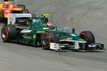 World © Octane Photographic Ltd. Friday 9th May 2014. GP2 Practice – Circuit de Catalunya, Barcelona, Spain. Alexander Rossi - EQ8 Caterham Racing. Digital Ref : 0927lb1d4700