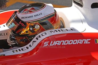 World © Octane Photographic Ltd. Friday 9th May 2014. GP2 Qualifying – Circuit de Catalunya, Barcelona, Spain. Stoffel Vandoorne - ART Grand Prix. Digital Ref :