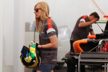World © Octane Photographic Ltd. Friday 9th May 2014. GP3 Practice – Circuit de Catalunya, Barcelona, Spain. beitske visser - Hilmer Motorsport. Digital Ref :
