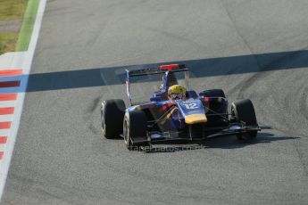 World © Octane Photographic Ltd. Friday 9th May 2014. GP3 Practice – Circuit de Catalunya, Barcelona, Spain. Luis Sa Silva - Carlin. Digital Ref :
