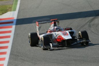 World © Octane Photographic Ltd. Friday 9th May 2014. GP3 Practice  – Circuit de Catalunya, Barcelona, Spain. Dino Zamparelli - ART Grand Prix. Digital Ref :