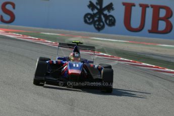 World © Octane Photographic Ltd. Friday 9th May 2014. GP3 Practice  – Circuit de Catalunya, Barcelona, Spain. Emil Bernstorff - Carlin. Digital Ref :