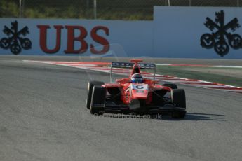 World © Octane Photographic Ltd. Friday 9th May 2014. GP3 Practice – Circuit de Catalunya, Barcelona, Spain. Jann Mardenborough - Arden International. Digital Ref :