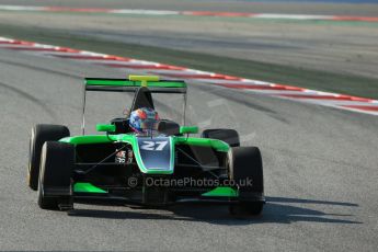 World © Octane Photographic Ltd. Friday 9th May 2014. GP3 Practice – Circuit de Catalunya, Barcelona, Spain. Richie Stanaway - Status Grand Prix. Digital Ref :