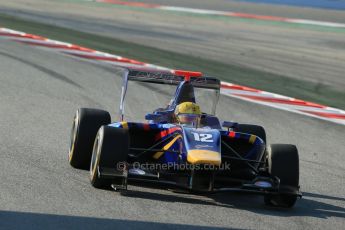 World © Octane Photographic Ltd. Friday 9th May 2014. GP3 Practice  – Circuit de Catalunya, Barcelona, Spain. Luis Sa Silva - Carlin. Digital Ref :