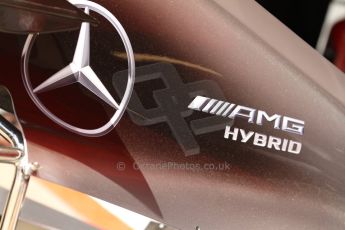 World © Octane Photographic Ltd. Friday 9th May 2014. Circuit de Catalunya - Spain - Formula 1 Practice 1 pitlane. Mercedes AMG Petronas F1 W05 Hybrid. Digital Ref:
