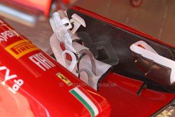 World © Octane Photographic Ltd. Friday 9th May 2014. Circuit de Catalunya - Spain - Formula 1 Practice 1 pitlane. Scuderia Ferrari F14T. Digital Ref: