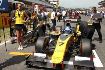 World © Octane Photographic Ltd. Saturday 10th May 2014. GP2 Race 1 – Circuit de Catalunya, Barcelona, Spain. Jolyon Palmer - DAMS – Digital Ref :