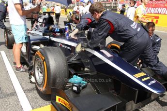 World © Octane Photographic Ltd. Saturday 10th May 2014. GP2 Race 1 – Circuit de Catalunya, Barcelona, Spain. Mitch Evans - RT Russian Time. Digital Ref :