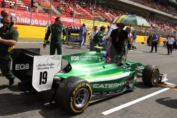 World © Octane Photographic Ltd. Saturday 10th May 2014. GP2 Race 1 – Circuit de Catalunya, Barcelona, Spain. Alexander Rossi - EQ8 Caterham Racing. Digital Ref :