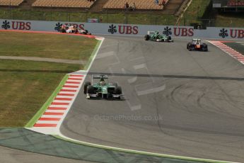 World © Octane Photographic Ltd. Saturday 10th May 2014. GP2 Race 1 – Circuit de Catalunya, Barcelona, Spain. Rio Haryanto - EQ8 Caterham Racing. Digital Ref :