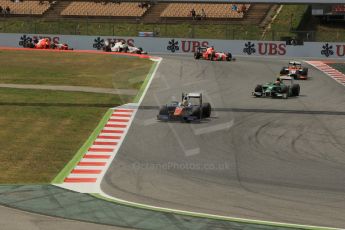 World © Octane Photographic Ltd. Saturday 10th May 2014. GP2 Race 1 – Circuit de Catalunya, Barcelona, Spain. Johnny Cecotto - Trident. Digital Ref :