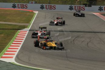 World © Octane Photographic Ltd. Saturday 10th May 2014. GP2 Race 1 – Circuit de Catalunya, Barcelona, Spain. Stephane Richelmi - DAMS – Digital Ref :