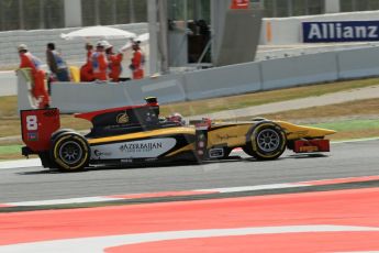 World © Octane Photographic Ltd. Saturday 10th May 2014. GP2 Race 1 – Circuit de Catalunya, Barcelona, Spain. Stephane Richelmi - DAMS – Digital Ref :