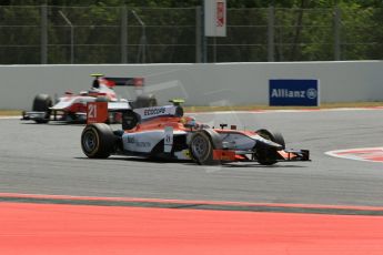 World © Octane Photographic Ltd. Saturday 10th May 2014. GP2 Race 1 – Circuit de Catalunya, Barcelona, Spain. Tio Ellinas - MP Motorsport. Digital Ref :