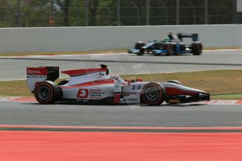 World © Octane Photographic Ltd. Saturday 10th May 2014. GP2 Race 1 – Circuit de Catalunya, Barcelona, Spain. Takuya Izawa - ART Grand Prix. Digital Ref :