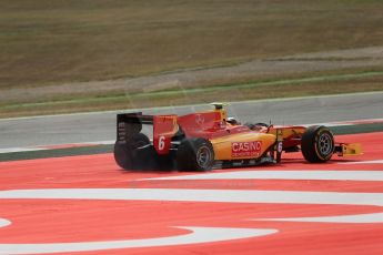 World © Octane Photographic Ltd. Saturday 10th May 2014. GP2 Race 1 – Circuit de Catalunya, Barcelona, Spain. Stefano Coletti - Racing Engineering. Digital Ref :