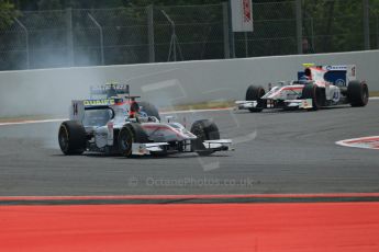 World © Octane Photographic Ltd. Saturday 10th May 2014. GP2 Race 1 – Circuit de Catalunya, Barcelona, Spain. Adrian Quaife-Hobbs - Rapax. Digital Ref :