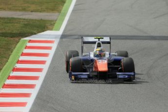 World © Octane Photographic Ltd. Saturday 10th May 2014. GP2 Race 1 – Circuit de Catalunya, Barcelona, Spain. Johnny Cecotto - Trident. Digital Ref :