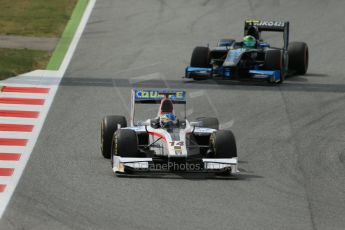 World © Octane Photographic Ltd. Saturday 10th May 2014. GP2 Race 1 – Circuit de Catalunya, Barcelona, Spain. Adrian Quaife-Hobbs - Rapax. Digital Ref :