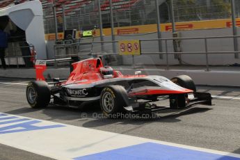 World © Octane Photographic Ltd. Saturday 10th May 2014. GP3 Qualifying – Circuit de Catalunya, Barcelona, Spain. Patrick Kujala - Marussia Manor Racing. Digital Ref :