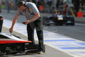 World © Octane Photographic Ltd. Saturday 10th May 2014. GP3 Qualifying – Circuit de Catalunya, Barcelona, Spain. Patrick Kujala - Marussia Manor Racing and Pirelli. Digital Ref :