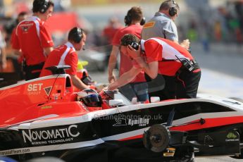 World © Octane Photographic Ltd. Saturday 10th May 2014. GP3 Qualifying – Circuit de Catalunya, Barcelona, Spain. Patrick Kujala - Marussia Manor Racing. Digital Ref :