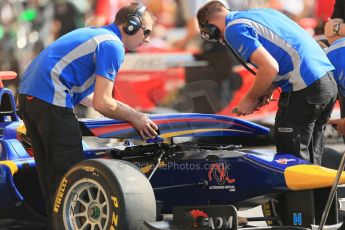 World © Octane Photographic Ltd. Saturday 10th May 2014. GP3 Qualifying – Circuit de Catalunya, Barcelona, Spain. Luis Sa Silva - Carlin. Digital Ref :