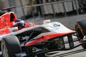 World © Octane Photographic Ltd. Saturday 10th May 2014. GP3 Qualifying – Circuit de Catalunya, Barcelona, Spain. Patrick Kujala - Marussia Manor Racing. Digital Ref :