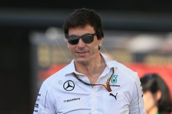 World © 2013 Octane Photographic Ltd. F1 Spanish GP, Circuit de Catalunya - Saturday 10th May 2014 - F1 Paddock. Toto Wolff. Mercedes W05. Digital Ref : 0933lb1d6321