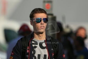 World © Octane Photographic Ltd. Saturday 10th May 2014. Circuit de Catalunya - Spain - Formula 1 Paddock. Scuderia Toro Rosso STR 9 – Daniil Kvyat. Digital Ref: 0933lb1d6334