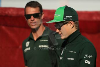 World © Octane Photographic Ltd. Saturday 10th May 2014. Circuit de Catalunya - Spain - Formula 1 Paddock. Caterham F1 Team CT05 – Marcus Ericsson. Digital Ref: 0933lb1d6436