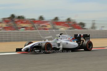 World © Octane Photographic Ltd. Saturday 10th May 2014. Circuit de Catalunya - Spain - Formula 1 Practice 3. Williams Martini Racing FW36 – Felipe Massa. Digital Ref: 0935lb1d3681