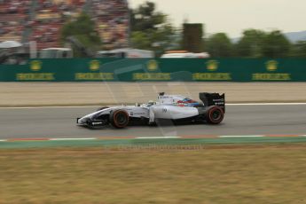 World © Octane Photographic Ltd. Saturday 10th May 2014. Circuit de Catalunya - Spain - Formula 1 Practice 3. Williams Martini Racing FW36 – Felipe Massa. Digital Ref: 0935lb1d3807