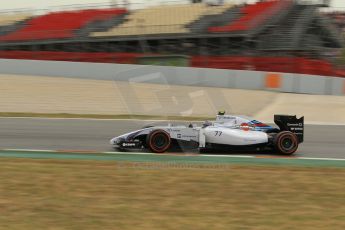 World © Octane Photographic Ltd. Saturday 10th May 2014. Circuit de Catalunya - Spain - Formula 1 Practice 3. Williams Martini Racing FW36 – Valtteri Bottas Digital Ref: 0935lb1d3826