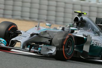 World © Octane Photographic Ltd. Saturday 10th May 2014. Circuit de Catalunya - Spain - Formula 1 Practice 3. Mercedes AMG Petronas F1 W05 Hybrid – Lewis Hamilton. Digital Ref: 0935lb1d7321