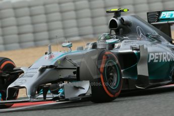 World © Octane Photographic Ltd. Saturday 10th May 2014. Circuit de Catalunya - Spain - Formula 1 Practice 3. Mercedes AMG Petronas F1 W05 Hybrid – Lewis Hamilton. Digital Ref: 0935lb1d7371