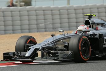 World © Octane Photographic Ltd. Saturday 10th May 2014. Circuit de Catalunya - Spain - Formula 1 Practice 3. McLaren Mercedes MP4/29 – Kevin Magnussen. Digital Ref: 0935lb1d7387