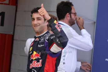 World © Octane Photographic Ltd. Saturday 10th May 2014. Circuit de Catalunya - Spain - Formula 1 Qualifying. Infiniti Red Bull Racing RB10 – Daniel Ricciardo. Digital Ref: 0936cb7d0014