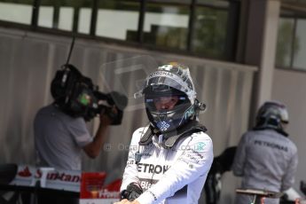 World © Octane Photographic Ltd. Saturday 10th May 2014. Circuit de Catalunya - Spain - Formula 1 Qualifying. Mercedes AMG Petronas F1 W05 Hybrid - Nico Rosberg. Digital Ref: 0936cb7d9892